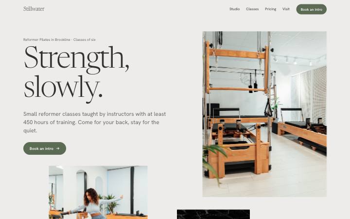 Stillwater, Reformer Pilates studio